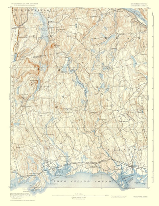 Picture of GUILFORD CONNECTICUT SHEET - USGS 1893
