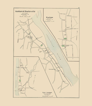 Picture of HADDAM, SHAILORVILLE CONNECTICUT - HURD 1893