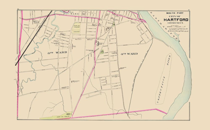 Picture of HARTFORD CONNECTICUT SOUTH PART - HURD 1893