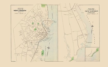 Picture of NEW LONDON CONNECTICUT NORTH AND SOUTH PART