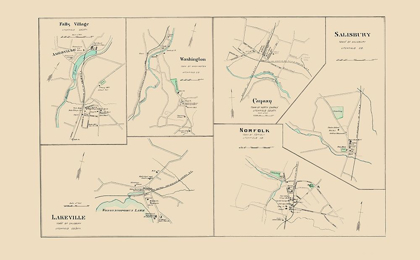 Picture of NORFOLK CONNECTICUT - HURD 1893