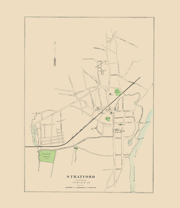 Picture of STRATFORD CONNECTICUT - HURD 1893