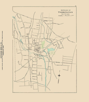 Picture of TORRINGTON CONNECTICUT - HURD 1893