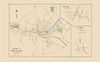 Picture of WIILLIMANTIC CONNECTICUT - HURD 1893