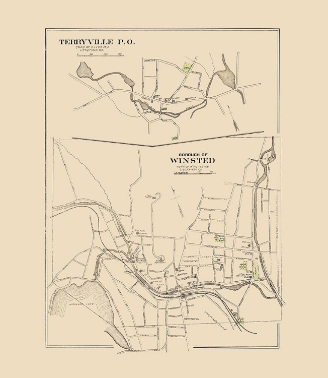 Picture of WINSTED CONNECTICUT - HURD 1893