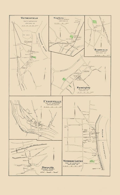 Picture of WINDSOR LOCKS, WETHERFIELD, FARMINGTON CONNECTICUT