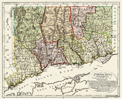 Picture of CONNECTICUT - SOTZMANN 1796