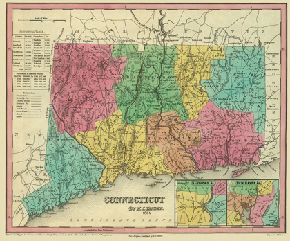 Picture of CONNECTICUT - TANNER 1834