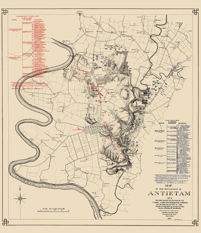 Picture of ANTIETAM NO. 1  BATTLEFIELD - STEARNS 1862