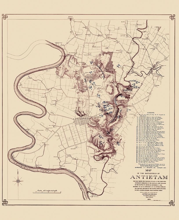 Picture of ANTIETAM BATTLEFIELD LANDOWNER - STEARNS 1893