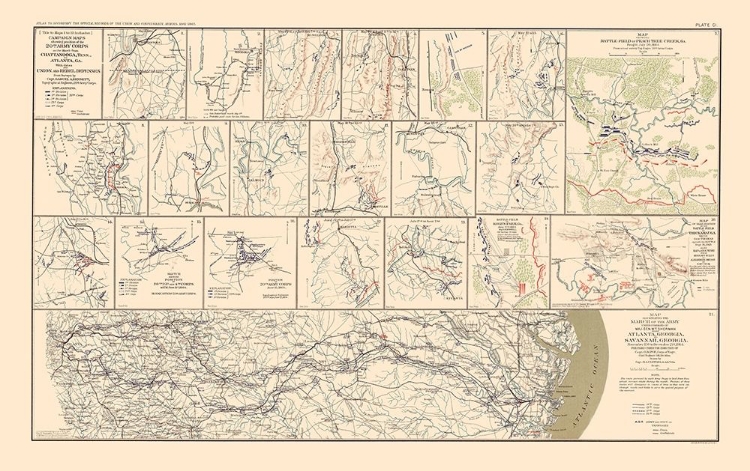 Picture of CAMPAIGN CHATTANOOGA TO ATLANTA TO SAVANNAH