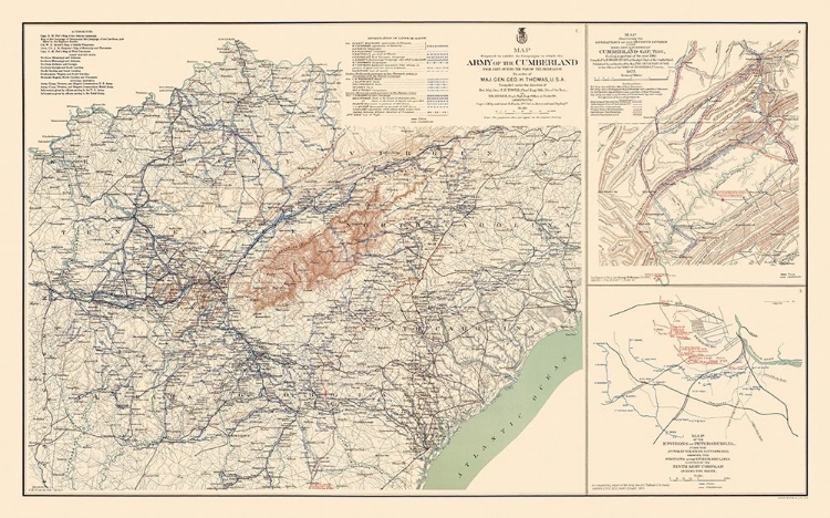 Picture of ARMY OF CUMBERLAND CAMPAIGNS - RUGER 1895