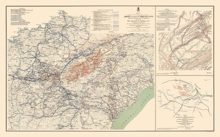 Picture of ARMY OF CUMBERLAND CAMPAIGNS - RUGER 1895