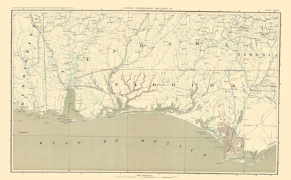 Picture of UPPER FLORIDA PENINSULA ATLAS - BIEN 1895