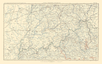 Picture of ILLINOIS INDIANA OHIO KENTUCKY - BIEN 1895