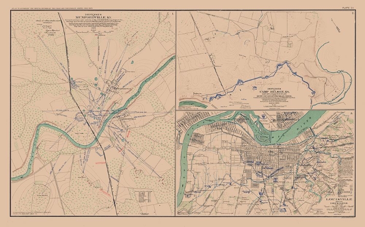 Picture of DEFENSES MUNFORDVILLE CAMP NELSON LOUISVILLE