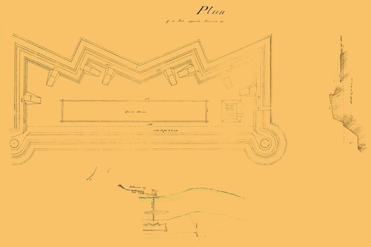 Picture of FORT OPPOSITE PADUCAH KENTUCKY - 1864