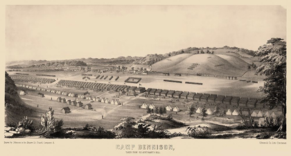 Picture of CAMP DENNISON OHIO - JOHNSON 1860S