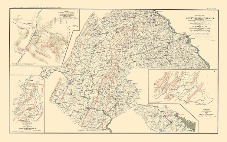 Picture of ROUTE BATTLE SCOUT SKETCHES  - HOTCHKISS 1895