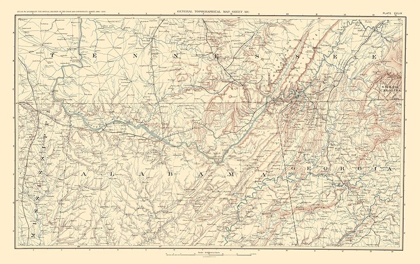 Picture of SOUTHEASTERN UNITED STATES -BIEN 1895