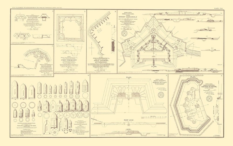 Picture of SIEGES DEFENSES UNION CONFEDERATE ARMIES