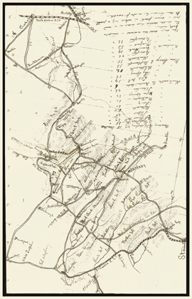 Picture of VIRGINIA BETWEEN STAUNTON CLARKSBURG  - 1861