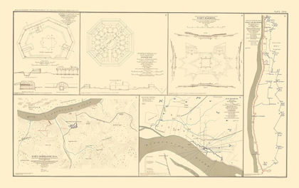 Picture of DEFENSES FORTS NASHVILLE MEMPHIS TENNESSEE