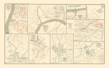 Picture of TENNESSEE ALABAMA GEORGIA CITIES - BIEN 1895