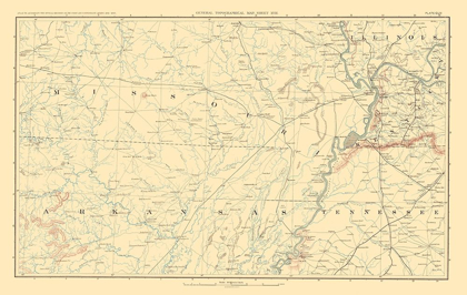 Picture of PARTS OF SOUTH CENTRAL UNITED STATES - BIEN 1895