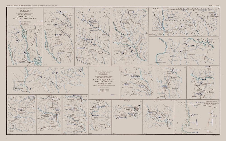 Picture of SAVANNAH TO WASHINGTON - BIEN 1894