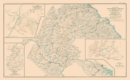 Picture of GETTYSBURG CAMPAIGN BATTLE OF MCDOWELL - BIEN 1894