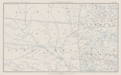 Picture of KANSAS MISSOURI ARKANSAS - BIEN 1894