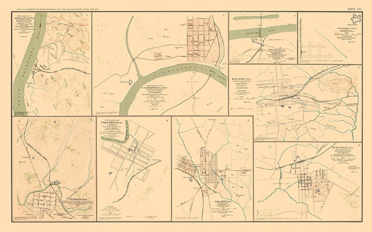 Picture of DEFENSES 9 VIEWS - BIEN 1894