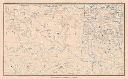 Picture of INDIAN TERRITORY TEXAS ARKANSAS - BIEN 1894