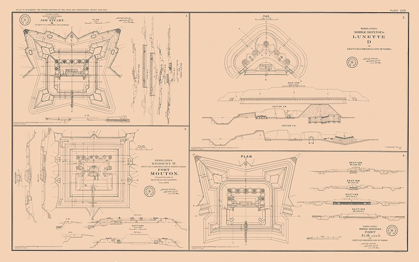 Picture of REBEL LINES MOBILE DEFENSES 4 VIEWS - BIEN 1894