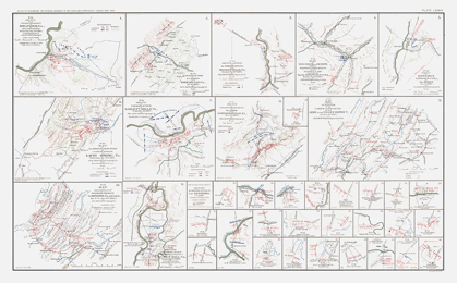 Picture of VIEWS OF CALVARY ENGAGEMENTS VIRGINIA - BIEN 1894