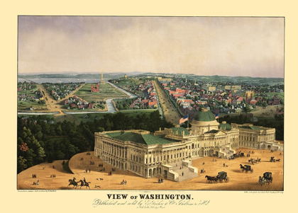 Picture of WASHINGTON DC - SACHESE 1852