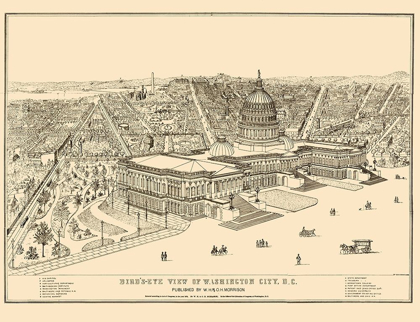Picture of WASHINGTON DC - MORRISON 1872