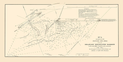 Picture of BREAKWATER HARBOR MUD SHOAL - SMITH 1836