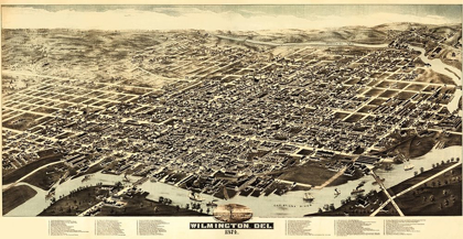 Picture of WILMINGTON DELAWARE - HARKNESS 1874