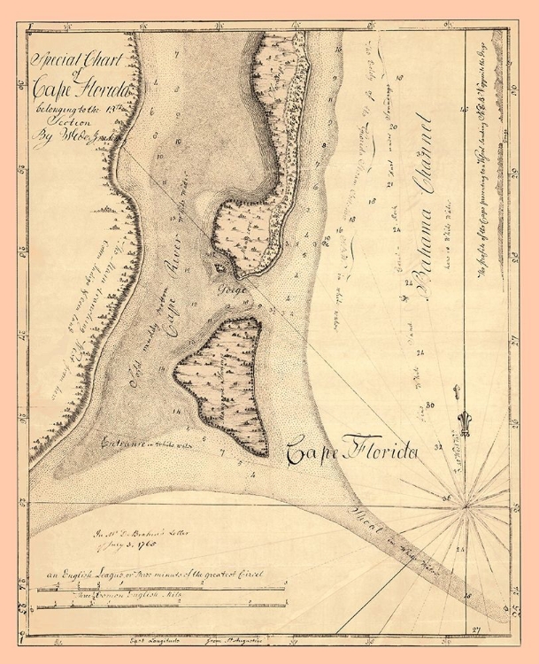 Picture of ATLANTIC COAST - DE BRAHM 1765