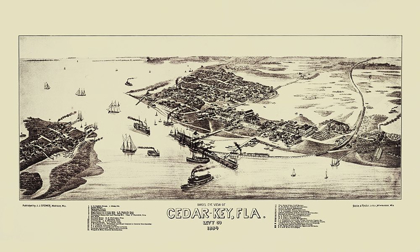 Picture of CEDAR KEY FLORIDA - STONER 1884