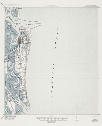 Picture of FERNANDINA FLORIDA QUAD - USGS 1919