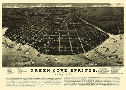 Picture of GREEN COVE SPRINGS FLORIDA - BECK 1885