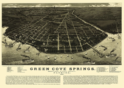 Picture of GREEN COVE SPRINGS FLORIDA - BECK 1885
