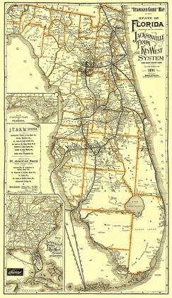 Picture of JACKSONVILLE, TAMPA, AND KEY WEST 1891