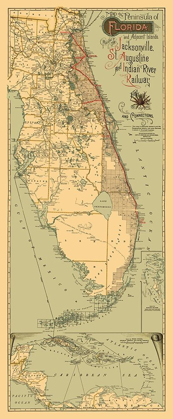 Picture of JACKSONVILLE, ST AUGUSTINE, INDIAN RIVER 1893