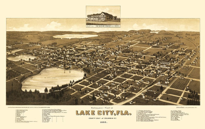 Picture of LAKE CITY FLORIDA - BECK 1885