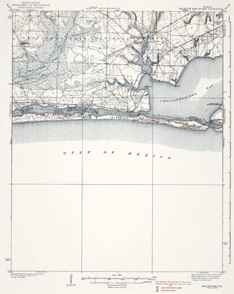 Picture of MARY ESTHER FLORIDA QUAD - USGS 1938