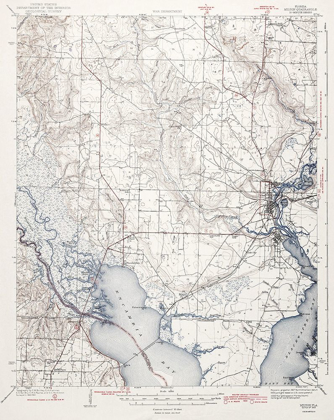 Picture of MILTON FLORIDA QUAD - USGS 1943